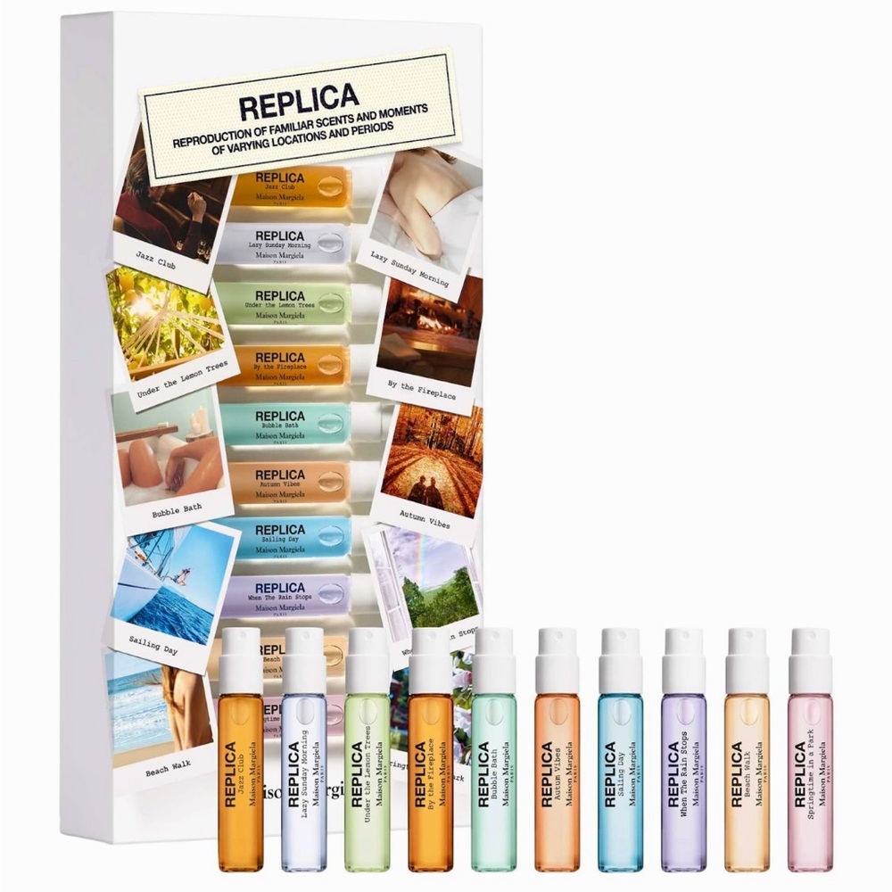MAISON MARGIELA Replica MEMORY BOX Discovery Set 10 Travel Size Perfume …